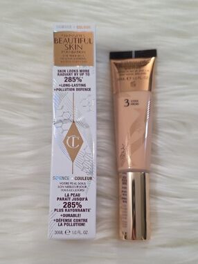 Charlotte Tilbury Beautiful Skin Foundation Shade 3 COOL Froid NEW